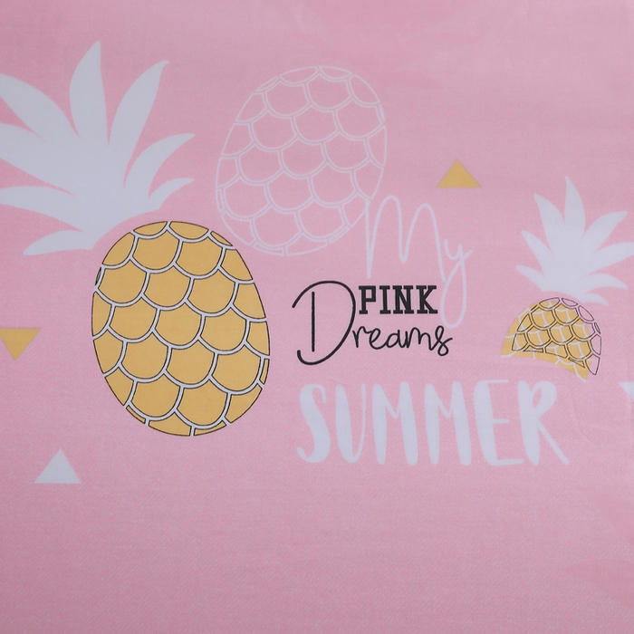 91家纺网 家纺一手货源 找家纺 2025新款40s简欧全棉纯棉印花多规格系列四件套 菠萝物语-粉