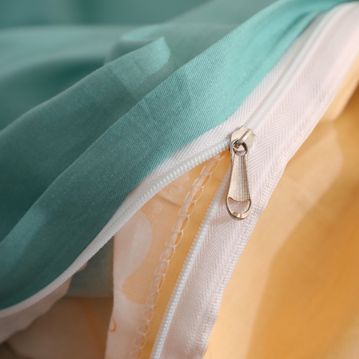 91家纺网 家纺一手货源 找家纺 2025新款40s简欧全棉纯棉印花多规格系列四件套 奔跑吧小鹿-兰