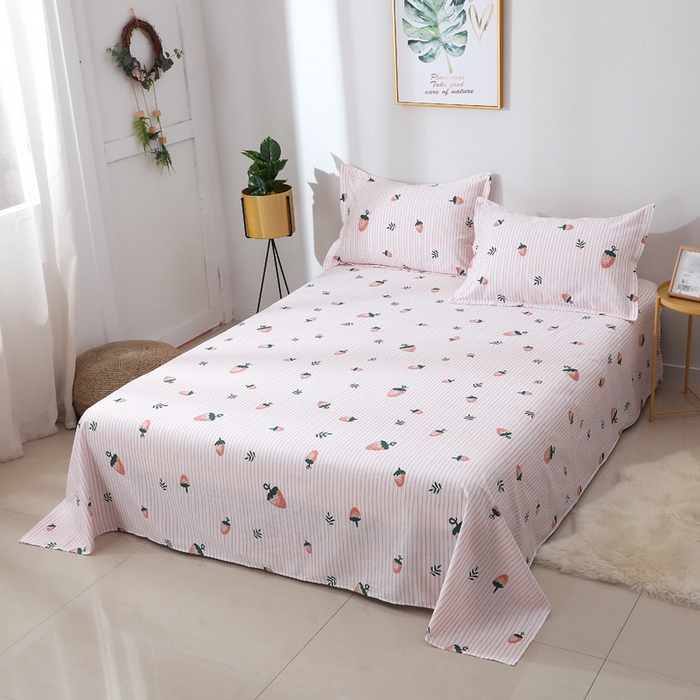 91家纺网 家纺一手货源 找家纺 2025新款40s简欧全棉纯棉印花多规格系列四件套 阿花田