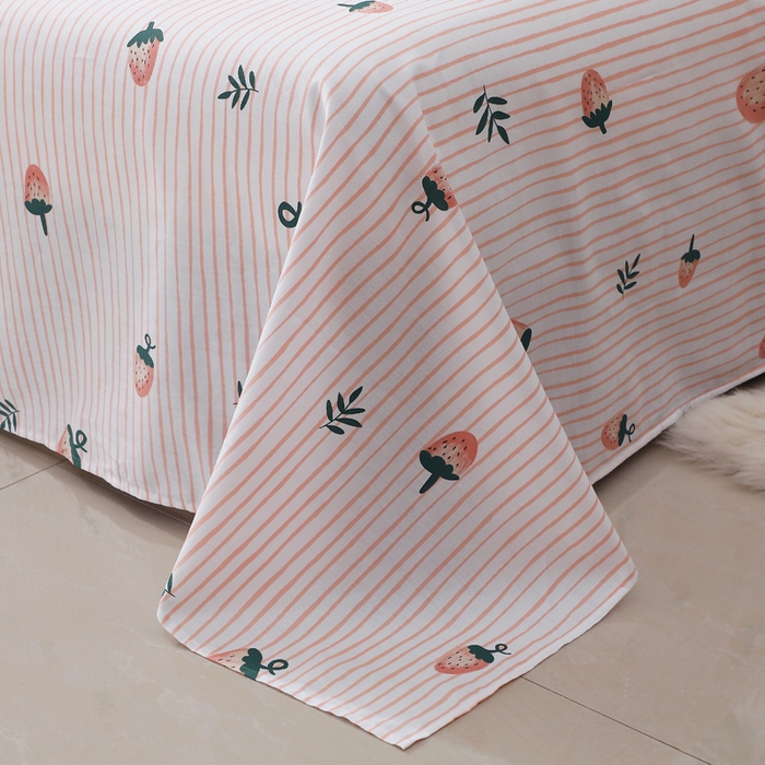 91家纺网 家纺一手货源 找家纺 2025新款40s简欧全棉纯棉印花多规格系列四件套 阿花田