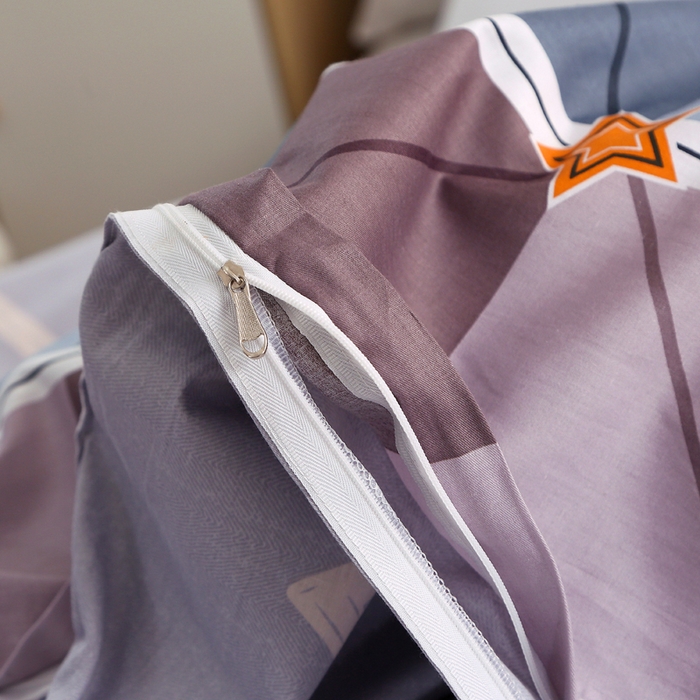 91家纺网 家纺一手货源 找家纺 2025新款40s简欧全棉纯棉印花多规格系列四件套 简爱