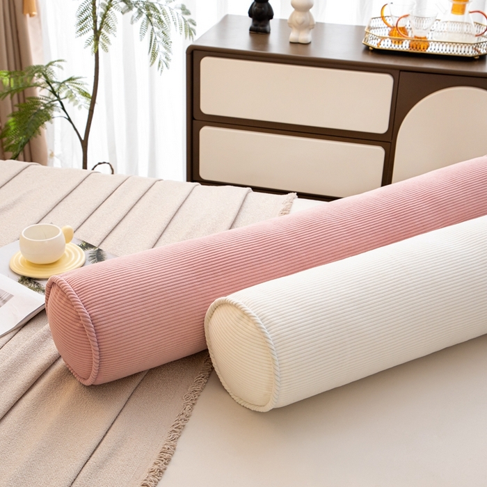 91家纺网 家纺一手货源 找家纺 （总）沐沐家纺2026新款灯芯绒长条睡抱枕