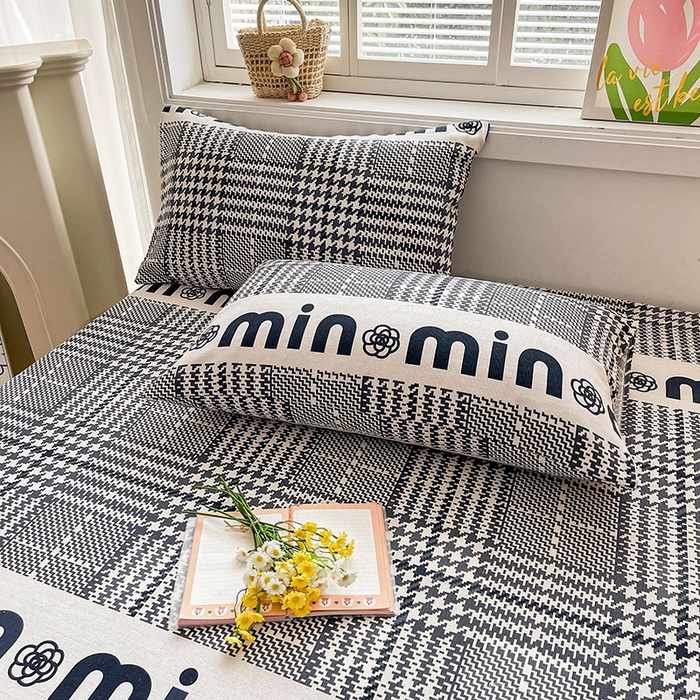 91家纺网 家纺一手货源 找家纺 （总）晓时候 2025新款老粗布凉席床笠凉席