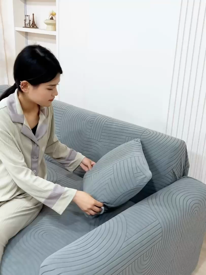 91家纺网 家纺一手货源 找家纺 （总）沐沐家纺202新款瑞士卷沙发套