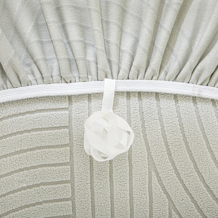 91家纺网 家纺一手货源 找家纺 沐沐家纺202新款瑞士卷沙发套 浅灰