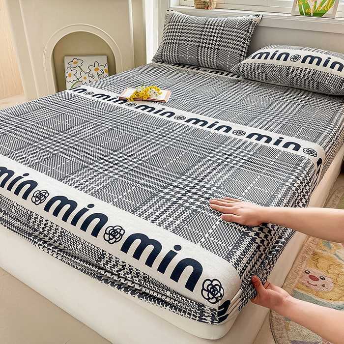 91家纺网 家纺一手货源 找家纺 （总）晓时候 2025新款老粗布凉席床笠凉席