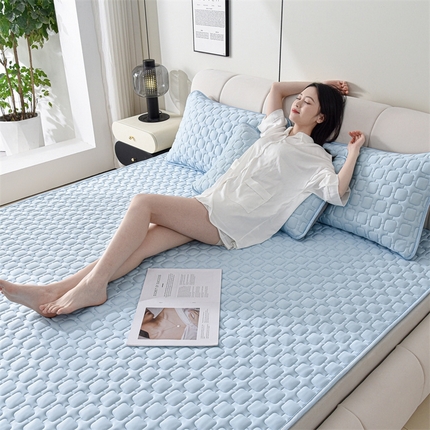 （总）布卢姆床垫 2025年新款A类小冰格12mm加厚乳胶凉席