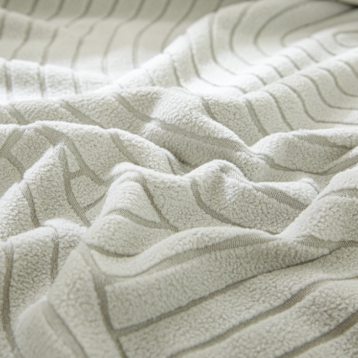 91家纺网 家纺一手货源 找家纺 沐沐家纺202新款瑞士卷沙发套 浅灰