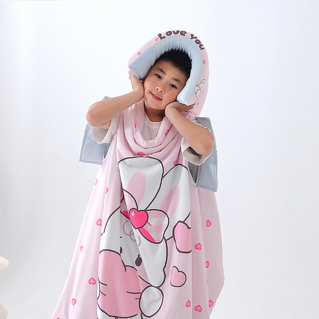 91家纺网 家纺一手货源 找家纺 （总）八零年代 2025新款A类小凉皮儿童护颈枕慢回弹记忆枕学生午睡枕枕头枕芯