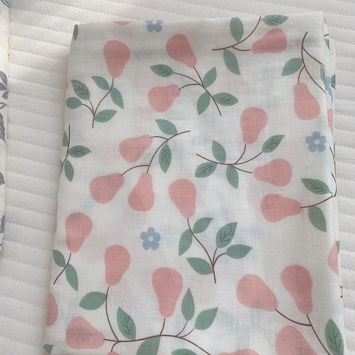 91家纺网 家纺一手货源 找家纺 柚可家居 2024新款全棉双层纱枕套-碎花系列 遇见爱粉