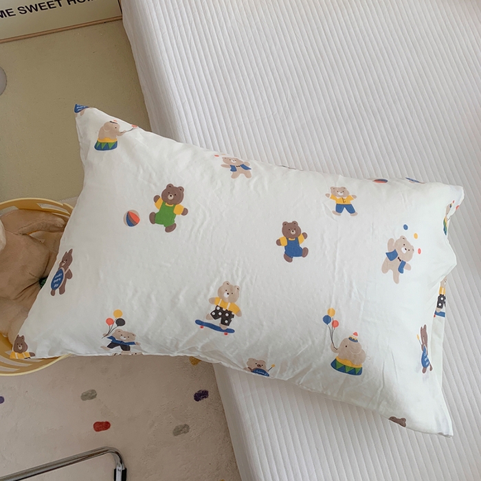 91家纺网 家纺一手货源 找家纺 （总）柚可家居 2024新款全棉双层纱枕套-卡通系列