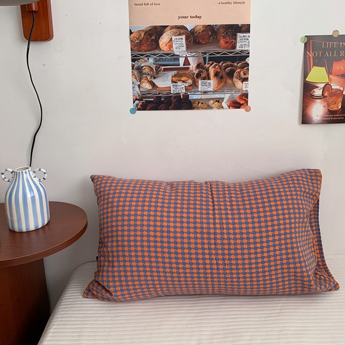 91家纺网 家纺一手货源 找家纺 （总）柚可家居 2024新款21支提花加厚提花单枕套