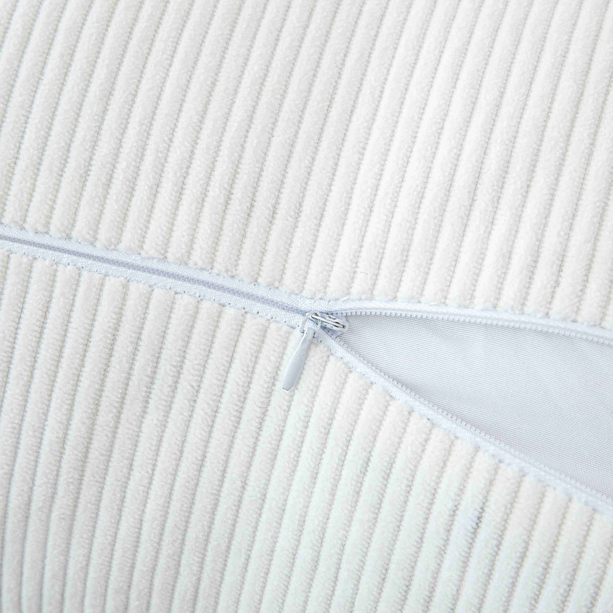 91家纺网 家纺一手货源 找家纺 沐沐家纺 2026新款灯芯绒护腰靠背 白色