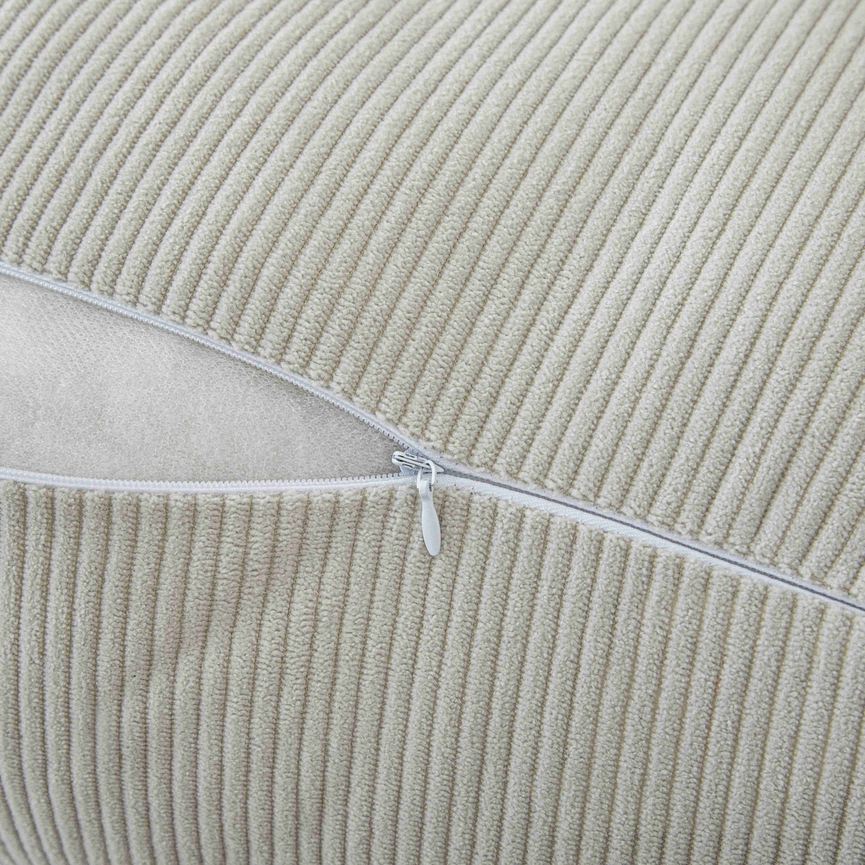 91家纺网 家纺一手货源 找家纺 沐沐家纺 2026新款灯芯绒护腰靠背 灰色