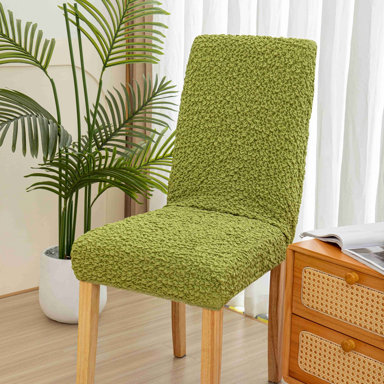 91家纺网 家纺一手货源 找家纺 （总）沐沐家纺 2026新款奶油云纱椅套