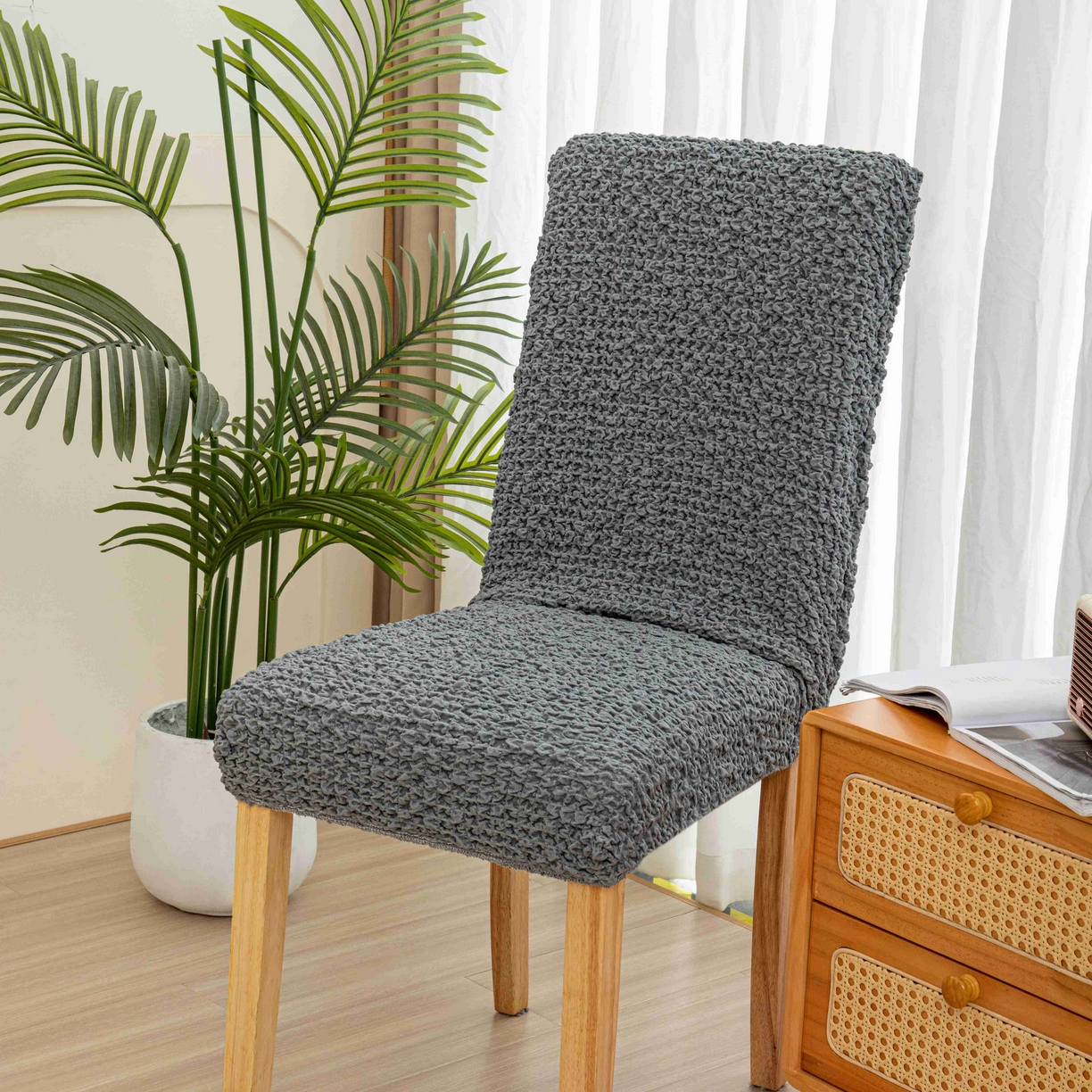 91家纺网 家纺一手货源 找家纺 （总）沐沐家纺 2026新款奶油云纱椅套