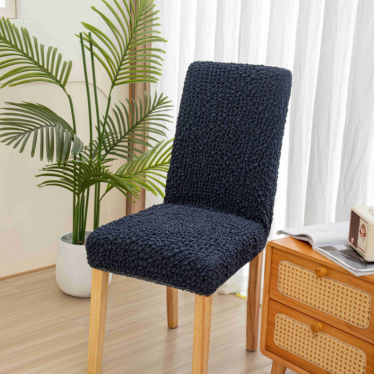 91家纺网 家纺一手货源 找家纺 （总）沐沐家纺 2026新款奶油云纱椅套