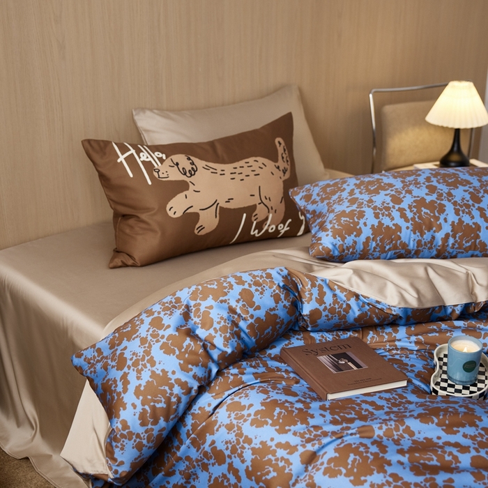 安莱生活2025春夏新款天丝棉四件套 野兽派