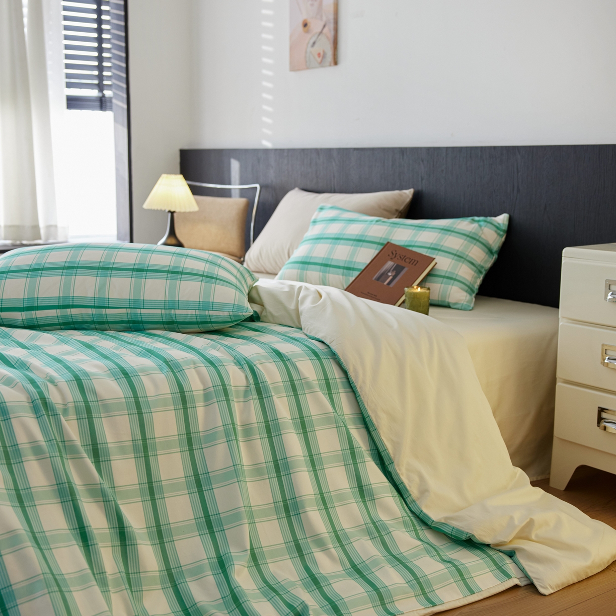 安莱生活2025春夏新款天丝棉四件套 夏日格调