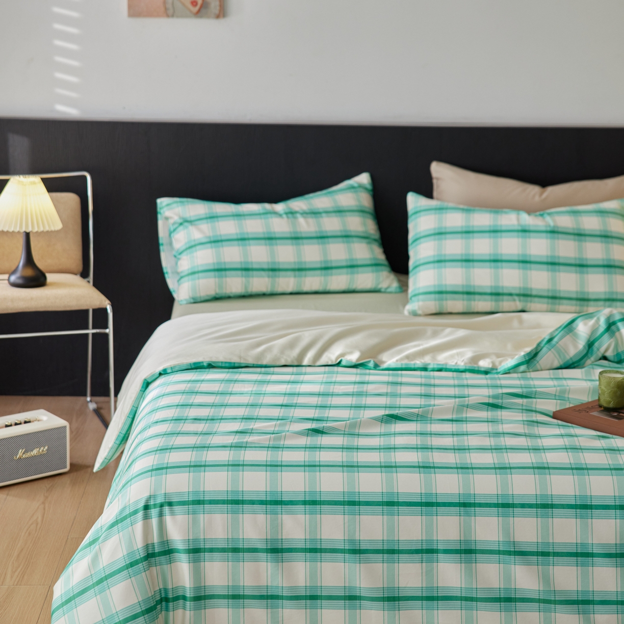 91家纺网 家纺一手货源 找家纺 安莱生活2025春夏新款天丝棉四件套 夏日格调