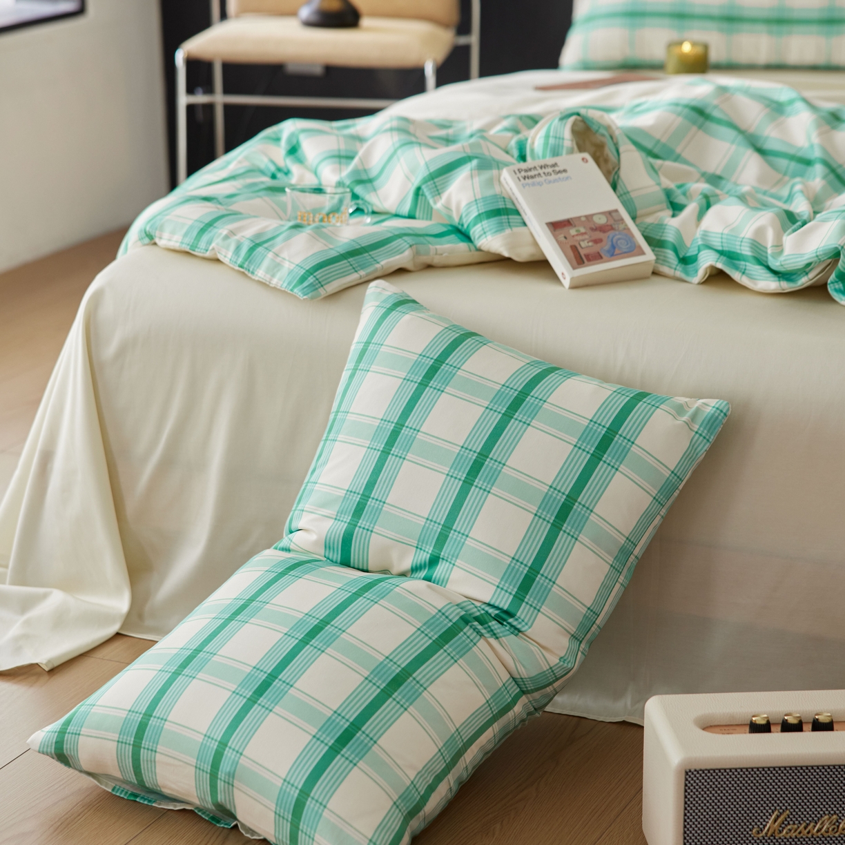 91家纺网 家纺一手货源 找家纺 安莱生活2025春夏新款天丝棉四件套 夏日格调