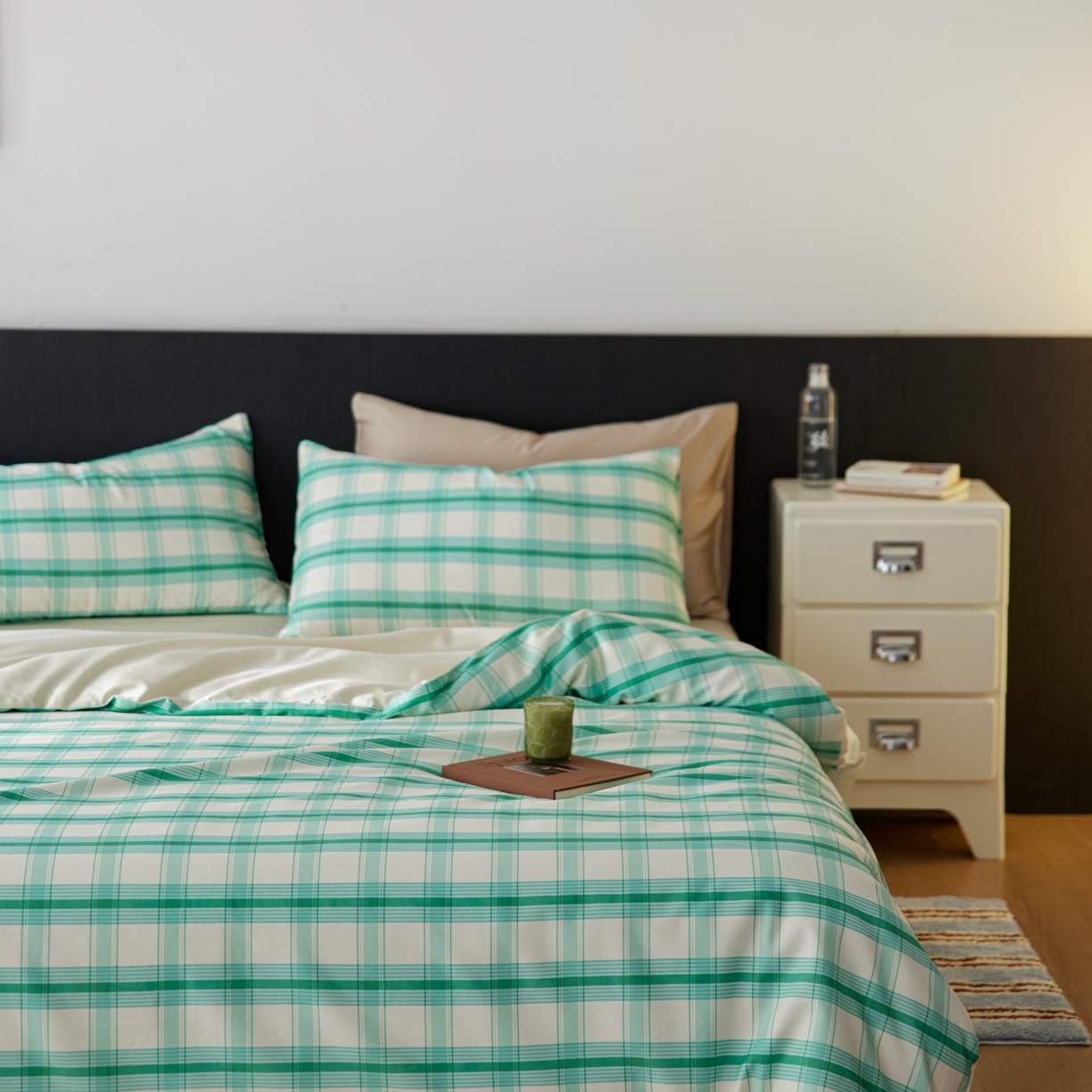 91家纺网 家纺一手货源 找家纺 安莱生活2025春夏新款天丝棉四件套 夏日格调