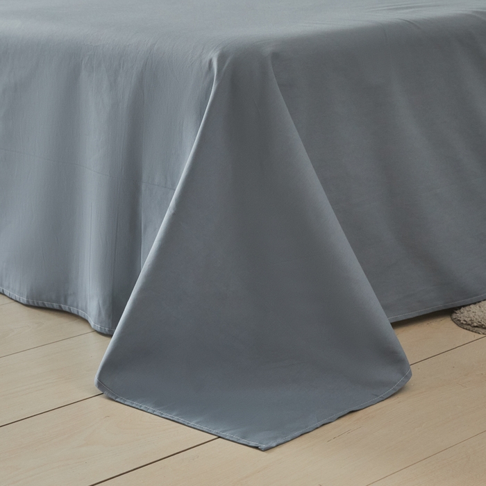 91家纺网 家纺一手货源 找家纺 莱通家纺 2025新款纯色双拼四件套 漫时光