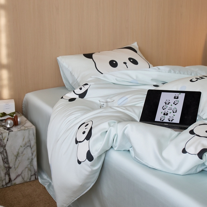 91家纺网 家纺一手货源 找家纺 （总）安莱生活2025春夏新款天丝棉四件套