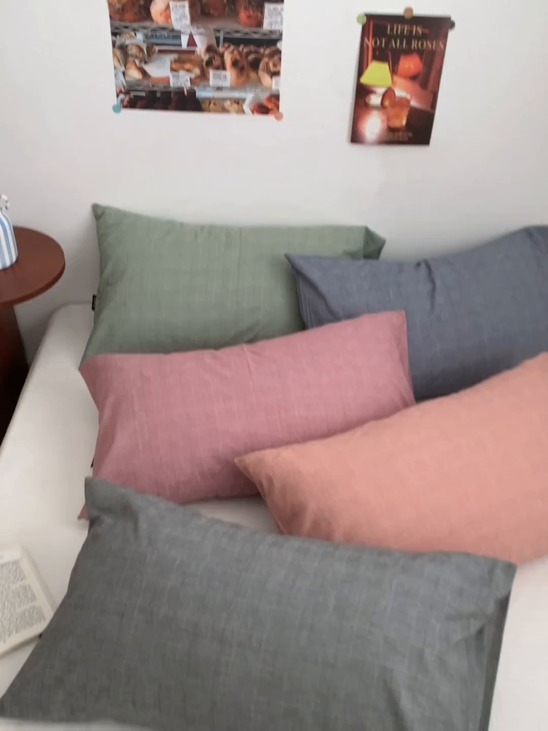 91家纺网 家纺一手货源 找家纺 （总）柚可家居 2024新款机理纹小提花纯棉单枕套