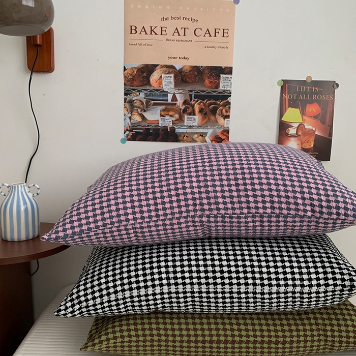 91家纺网 家纺一手货源 找家纺 （总）柚可家居 2024新款21支提花加厚提花单枕套