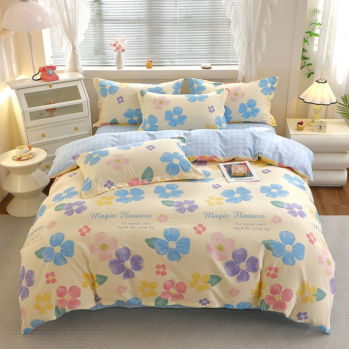 91家纺网 家纺一手货源 找家纺 （总）牧笛缘家纺 2025新款全棉12868单被套