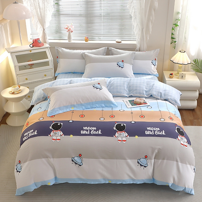 91家纺网 家纺一手货源 找家纺 （总）牧笛缘家纺 2025新款全棉12868单被套