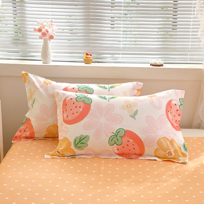 91家纺网 家纺一手货源 找家纺 （总）牧笛缘家纺 2025新款全棉12868单枕套