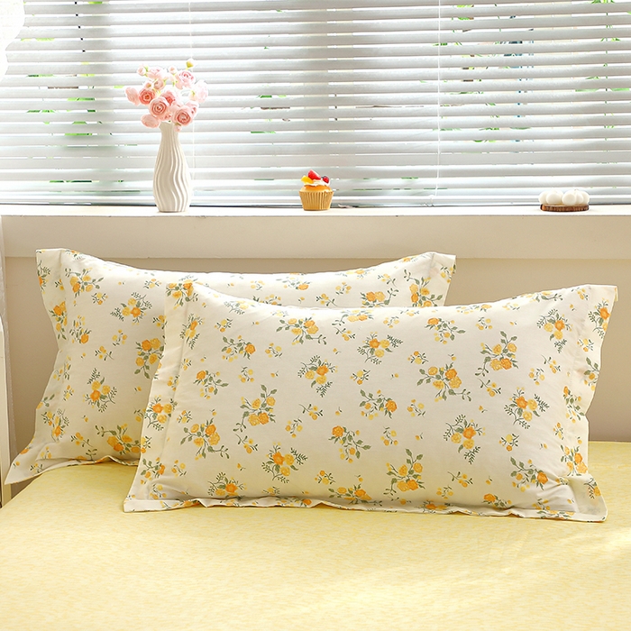 91家纺网 家纺一手货源 找家纺 （总）牧笛缘家纺 2025新款全棉12868单枕套