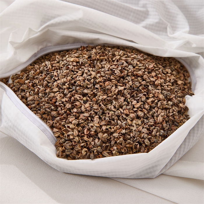 91家纺网 家纺一手货源 找家纺 芯洲 2025新款荞麦枕冰豆豆萝卜兔儿童绣花双面四季通用枕头枕芯 萝卜兔-蓝 28x50cm/只