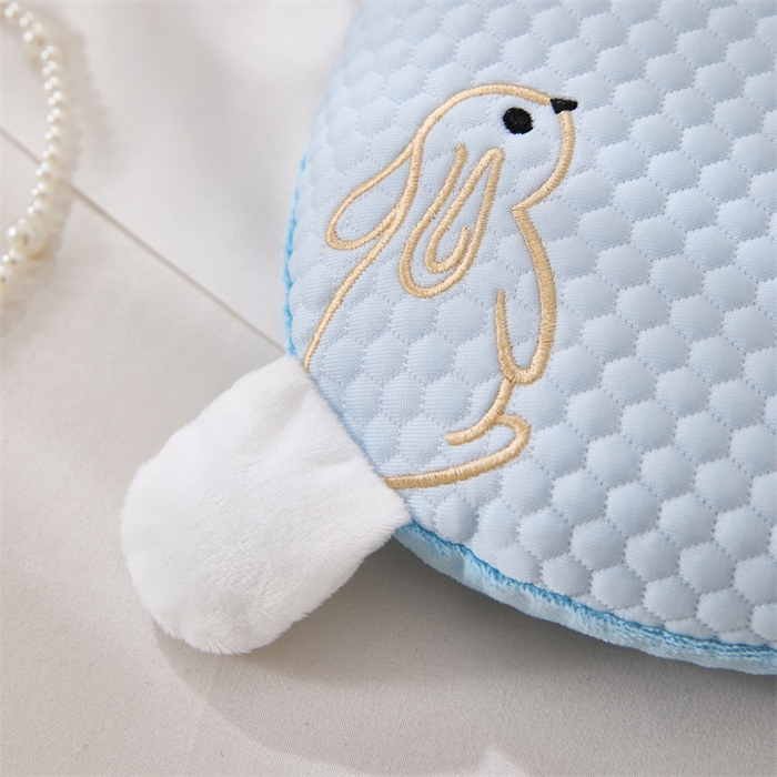 91家纺网 家纺一手货源 找家纺 （总）芯洲 2025新款荞麦枕冰豆豆萝卜兔儿童绣花双面四季通用枕头枕芯