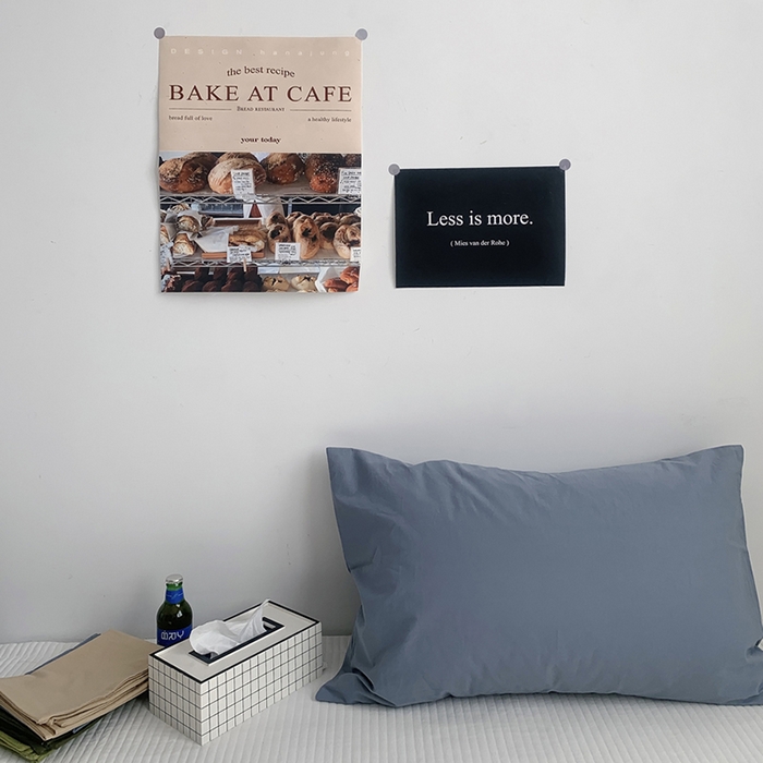 91家纺网 家纺一手货源 找家纺 柚可家居 2024新款纯色水洗棉40支全棉色织单枕套-系列一 云海蓝