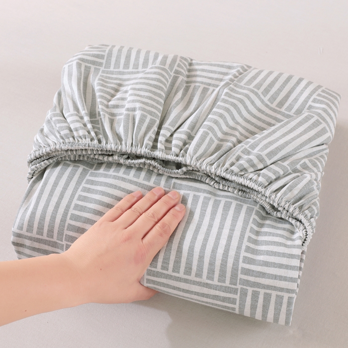 91家纺网 家纺一手货源 找家纺 （总）金鑫汇家纺 2025新款A类全棉老粗布床单床笠