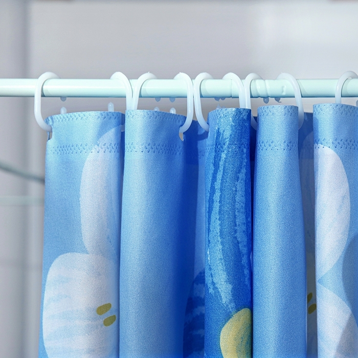 91家纺网 家纺一手货源 找家纺 显高蚊帐 2025春夏新款U门花边款坐床遮光防尘床帘式蚊帐 萌萌兔-花边款