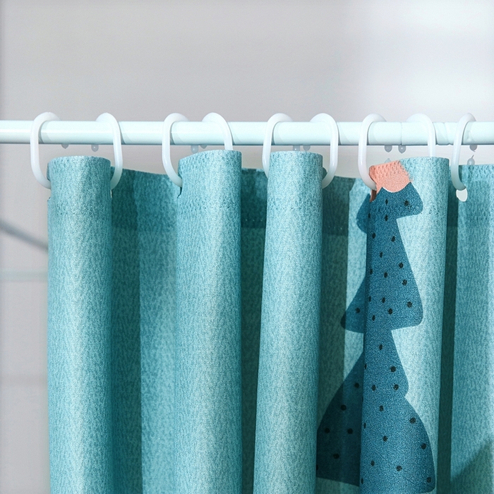 91家纺网 家纺一手货源 找家纺 显高蚊帐 2025春夏新款U门花边款坐床遮光防尘床帘式蚊帐 森林乐园-花边款