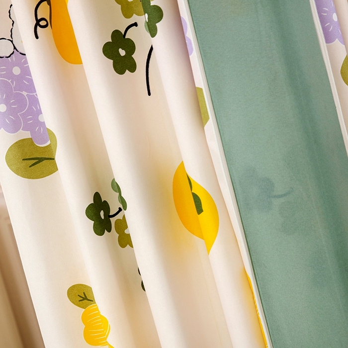 91家纺网 家纺一手货源 找家纺 显高蚊帐 2025春夏新款U门花边款坐床遮光防尘床帘式蚊帐 柿柿如意-花边款