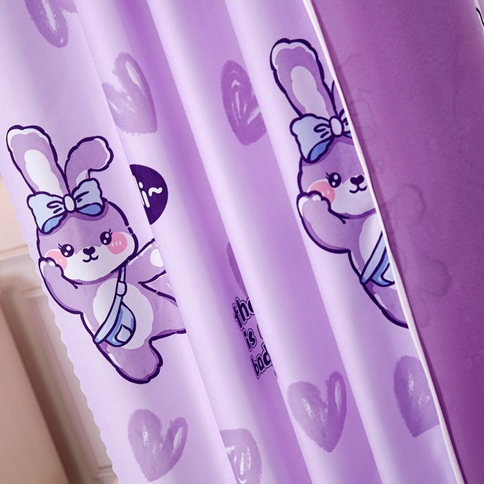 91家纺网 家纺一手货源 找家纺 显高蚊帐 2025春夏新款U门花边款坐床遮光防尘床帘式蚊帐 兔公主-花边款