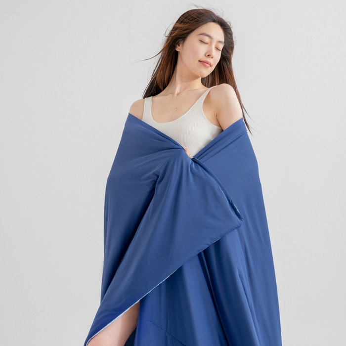 91家纺网 家纺一手货源 找家纺 伊梵居 2025春夏新款亚朵同款夏季被子双感深睡被夏被夏凉被pro2.0汇总 深睡蓝