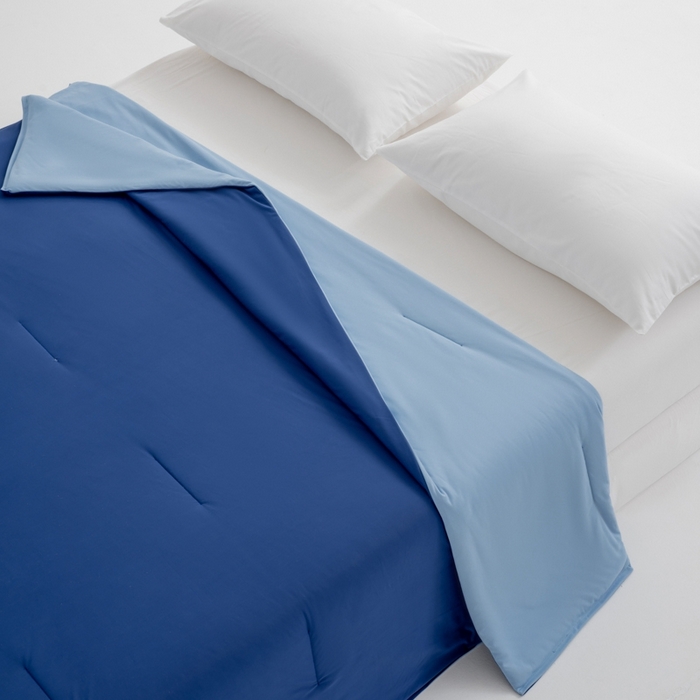 91家纺网 家纺一手货源 找家纺 伊梵居 2025春夏新款亚朵同款夏季被子双感深睡被夏被夏凉被pro2.0汇总 深睡蓝