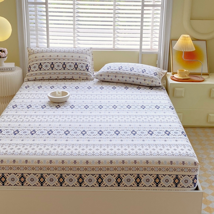 91家纺网 家纺一手货源 找家纺 （总）金鑫汇家纺 2025新款A类全棉老粗布床单床笠