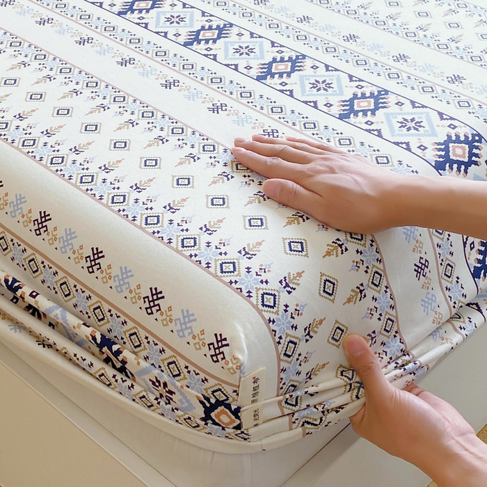 91家纺网 家纺一手货源 找家纺 （总）金鑫汇家纺 2025新款A类全棉老粗布床单床笠