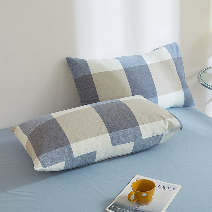 91家纺网 家纺一手货源 找家纺 晓时候 2025春夏新款水洗棉夏被新疆棉花被填充100%纯棉全棉夏凉被空调被单夏被 莫奈蓝