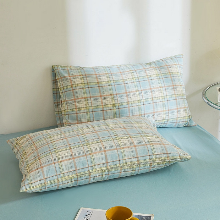 91家纺网 家纺一手货源 找家纺 晓时候 2025春夏新款水洗棉夏被新疆棉花被填充100%纯棉全棉夏凉被空调被单夏被 印象蓝