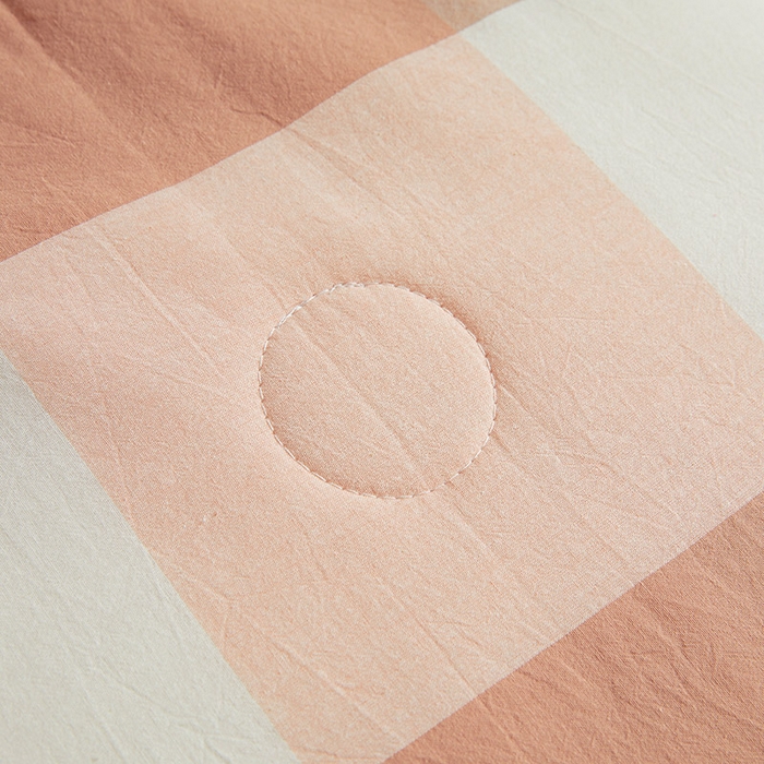 91家纺网 家纺一手货源 找家纺 晓时候 2025春夏新款水洗棉夏被新疆棉花被填充100%纯棉全棉夏凉被空调被单夏被 玉粉格