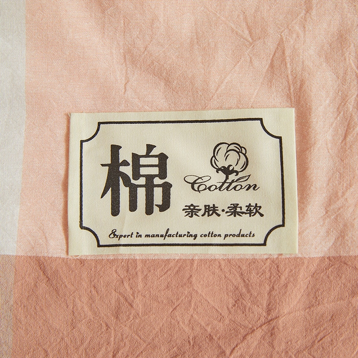 91家纺网 家纺一手货源 找家纺 晓时候 2025春夏新款水洗棉夏被新疆棉花被填充100%纯棉全棉夏凉被空调被单夏被 玉粉格